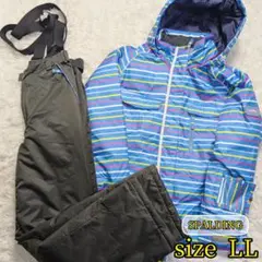 【美品✨SPALDING✨LL XL】スキー スノー ウェア セットアップ