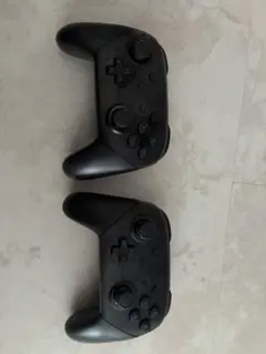 ブラック ワイヤレスコントローラー 2個セット
