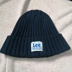 Lee ニット帽 ネイビー 56-58cm