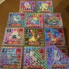 アマダ ポケモン最強シール列伝セット 11枚