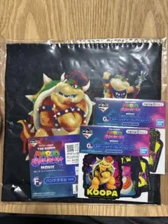 一番くじ　スーパーマリオギャラクシー　ムービー　クッパ　3点セットのサムネイル