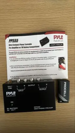Pyle PP555 ミニフォノプリアンプ 本体のサムネイル