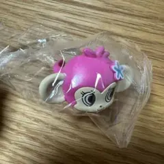 ナルミヤキャラクターズぷくっとリング　モンキー　ピンク