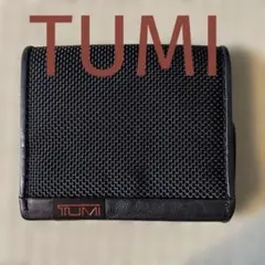 TUMI 코인 케이스 동전 지갑 블랙