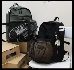 ボール　収納リュック　メッシュスポーツバッグ　バスケ　サッカー　ラグビー