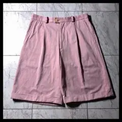 80s 90s KENZO タック ヘリンボーン ワイド チノショーツ 日本製のサムネイル