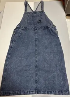 デニム サロペット ジャンパースカート オーバーオール3Ｌ