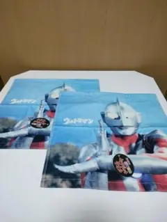 ウルトラマン　インクジェット　タオル　ミニタオル　ハンドタオル　2枚セット
