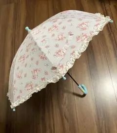 匿名配送　Bonbonribbon ピンク 長傘 ぼんぼんりぼん 45cm
