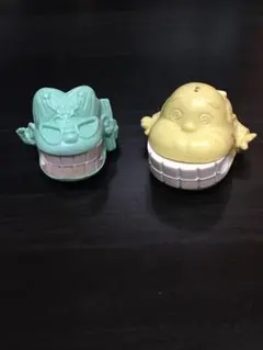 昭和レトロ かみつきばあちゃん 消しゴム 5種類 当時物 未使用品