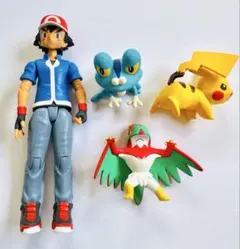 開封済 モンコレ サトシ &ポケモンセット バトルシーン4体セット タカラトミー 開封済 モンコレ サトシ &ポケモンセット バトルシーン4体セット