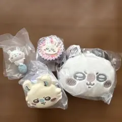 ちいかわ　モモンガ　マスコットミラー　マカロン　チョコチャーム等　4点セット