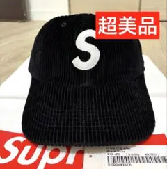 24H以内発送 完売品 超美品 Corduroy S Logo 6-Panel