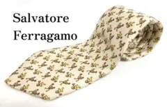 Salvatore Ferragamo ネクタイ　アニマル柄