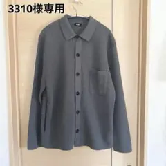 【ユニクロ】 ミラノリブシャツカーディガン