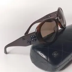 CHANEL シャネル サングラス 5113 カメリア ココマーク 1077