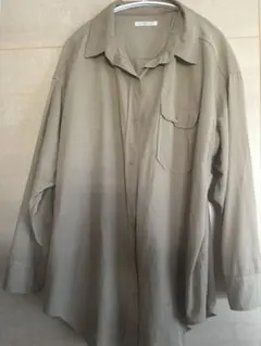 プラージュ Nidom bio washer シャツ 長袖シャツ ベージュのサムネイル