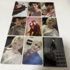 SEVENTEEN WOOZI トレカ 9枚セット