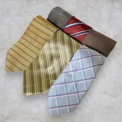 ★即日発送★【ネクタイ 6本まとめ売り 古着男子古着女子】総柄