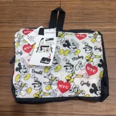新品　タグ付き　香港ディズニーランド　リュック　バッグ　収納　エコバッグ