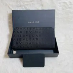 ✨美品✨　BVLGARI ミニ財布　クラシコ　ロゴマニア　サークルロゴ ✨美品✨ BVLGARI ミニ財布 クラシコ ロゴマニア サークルロゴ