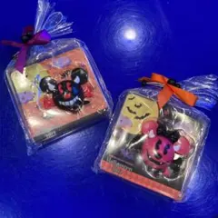 ディズニーリゾート ハロウィン マグネット 2個セット TDL ミッキー