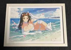 切抜 額装 A4サイズ シノビマスター 閃乱カグラ NEW LINK ジャスミン