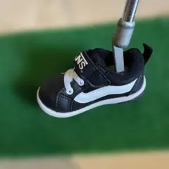 ゴルフ　パターカバー　VANS ブラック/ホワイト スニーカー