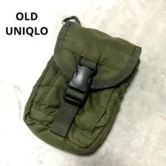 OLD UNIQLO オリーブグリーン ボディバッグ
