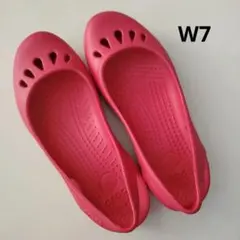 Crocs 廃盤品モデル クロックス マリンディ ピンク W7のサムネイル