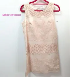 新品未使用　MERCURYDUO ノースリーブミニワンピース ピンク