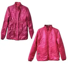 Puma ウィンドブレーカー リバーシブル ピンク ゆったり