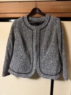 美品 大きいサイズ プライベートレーベル ジャケット フォーマル 34号