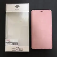 iPhone17スマホケース ローズゴールド マグネット式 未使用新品