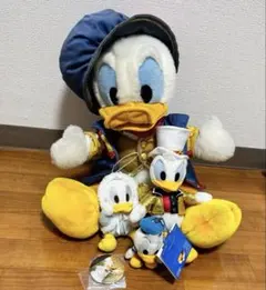 ドナルド TDS グランドオープニング 限定　ぬいぐるみ マスコット　セット