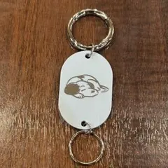 スヌーピー　シークレットコレクション　箔押しキーホルダー