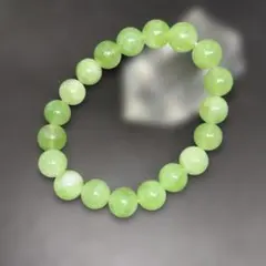 【高品質】天然石パワーストーン　ペリドットブレスレット　10㎜ 女性用サイズ