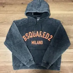 【70%OFF】ディースクエアード　ダメージ加工　パーカー