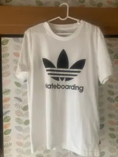 adidas スケートボーディング Tシャツ 白