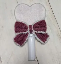 【推し活】リボン　ピンク　ハンドメイド