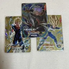 SDV7トランクス:ゼノ　ベジータ:DAベジットドラゴンボールスーパーダイバーズ