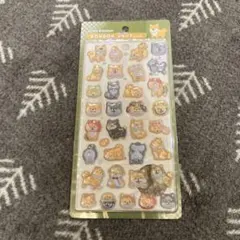 ボンボンドロップシール　和柄　柴犬