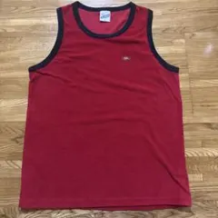 エクストララージ　タンクトップ・ノースリーブ　赤色　Mサイズ