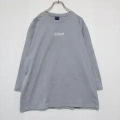 OUTDOOR アウトドア　七分袖Tシャツ LL 刺繍ロゴ　大きめ　カジュアルのサムネイル