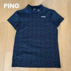 【美品】PING レディース ゴルフシャツ M ブラックのサムネイル