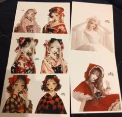 cottonmelody様 ファラ人物ステッカー　12枚〜