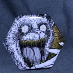 伊藤潤二　ギャロン　メタリック　缶バッジ　22カレー