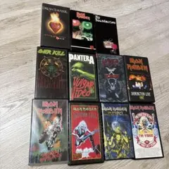 メタルバンド VHS コレクション 11本