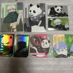 狗巻棘 パンダ クリアカード ブロマイド ホロカード