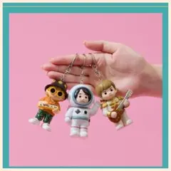 ミセスグリーンアップル　ワンダーミュージアム　キーホルダー3人セット